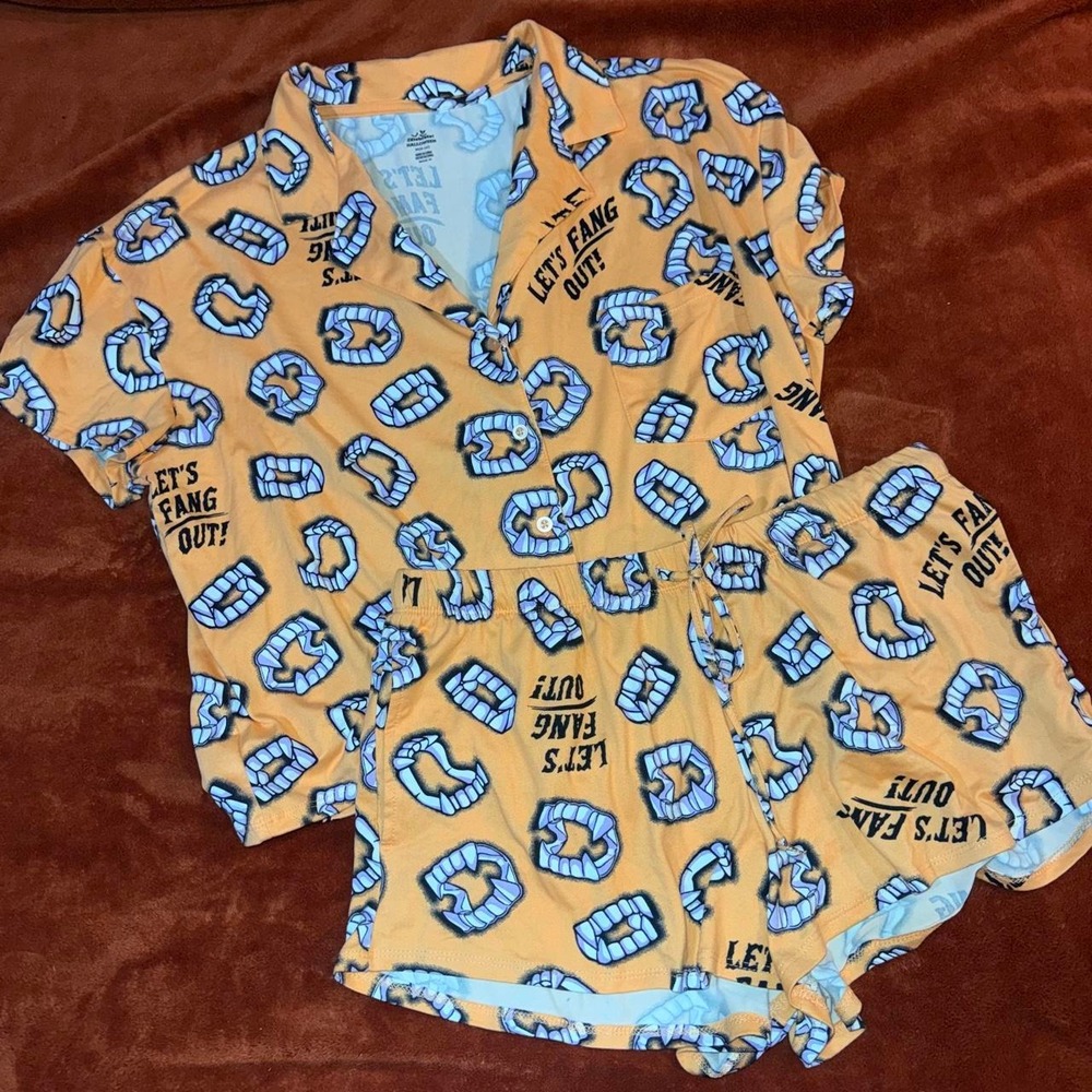 Halloween 2 pc bamboo pajamas